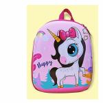 Tera13 Unicorn Donut Kindergarten School Bag 3D Hard Shell Suitcase Bag For Preschool(Donut Bag)