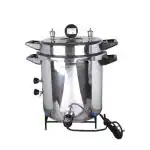 Mowell Autoclave Sterilizer Electric Autoclave Aluminum Mirror Finish, 10 L (9