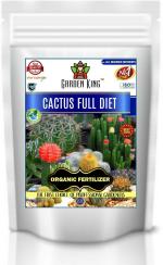 Sansar Green Cactus Full Diet, Essential Organic Fertilizer Dite For cactus Plants, Double Filtered with All Required Nutrients and Active Micro-Organism fast growth Fertilizer (0.9 kg, Powder)