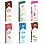 NISHAN PRODUCTS WITH LOGO PEEVEE 6 in 1 Dhoop Sticks Combo Pack with dhoop Stand Holder