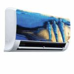 Qth COLOURFULL DESIGN AC STICKER SUITABLE FOR ALL TYPE OF AC QTH-AC-7777