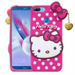 Clickaway Infotech Huawei Honor 9 Lite Premium Soft Touch Girls/Women Most Like Favourite Hello Kitty Back Case Cover