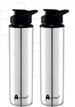 STEEPLE VISAXMI Stainless Steel Water Bottle 900 ml (Pack of 2)