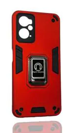 U&E Red Polycarbonate Back Cover For Oppo A76