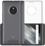 Cloudza Micromax Mega 2 Transparent Silicon Mobile Back Cover