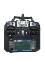 Robotbanao White Flysky Fs I6 6 Channel 2.4 Ghz Transmitter With Fs Ia6b Receiver Pack of 1