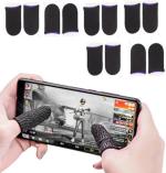 Kimast Black, Purple Finger Sleeve (Pack Of 12)