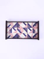 Wonderchef Casablanca Marble Mosiac Tray - Small