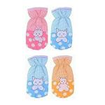 Chinmay Kids Cotton Fancy Bottle Cover with Character Patch (Pack of 4)