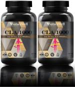 Naturewell Cla 1000 Fat Burner, Fat Burner For Women, Fat Burner For Men, 60 Capsules Each (Pack Of 2)