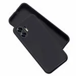 Artistque Liquid Silicone Back Cover Case for Nothing Phone 2 Matte Shockproof TPU Soft Flexible with Camera Protection - Black
