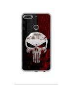 Casotec Punisher Skull Design Printed Silicon Soft TPU Back Case Cover for Lenovo K9 Note