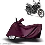 Aamaya Store Maroon Two Wheeler Cover For Tvs Jupiter 125