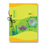 Navneet Youva | Botany Laboratory Book for College Students | 20.5 x 27.5 CM | Hard Bound with Lace Binding | 1 Ruled / 1 Plain | 58 Pages | Pack of 3