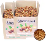 Shellfeast Brown Walnut Kernels 800 Grams, Premium Walnut Kernels Without Shell, Akhrot Giri