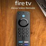 TUDOX compatible/AmazonFire stick remote third 3rd generation Alexa voice remoteControl Amazon Fire Stick Remote Remote Controller (Perfect replacement for old remote/ with Alexa voice/ black)