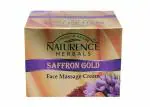 NATURENCE HERBALS Saffron Gold (Face Massage Cream) Skin Fairness cream for Unisex Suitable for all type skin 60 Gm