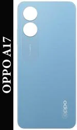 PURPLESAVVY Lake Bule Plastic Side Volume And Power Buttons Back Panel For Oppo A17