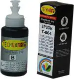 TRISAMA Epson L100, L210, L220, L360, L380, L450, L455, L550, L565 Black and Tri Color Ink Cartridge Bottle (Pack of 4)