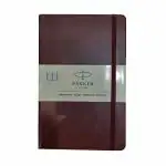 PARKER A5 NOTEBOOK COVER-MAROON 192 PAGES (RULED)