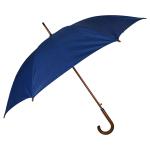 Fendo Major Straight 23 Inch Wooden Sun And RainProof Regural Umbrella For Men And Women (Navy Blue)