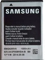 Mobcrown TROSHREEOR Battery Compatible for Samsung Galaxy S5222 / S3353 / S3850 / Galaxy Chat/Star 3 Duos / EB424255-{1000mAh} with 3 Months Warranty