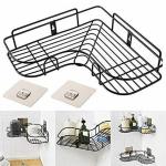 PECUTE Stainless Steel Bathroom Corner Shelf Organizer Storage Hanging Shower Caddy Rack