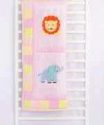 BLOOMING BUDS Cotton Printed Baby Quilt, Pink (0 to 24 Months) L 100 x B 75 cm