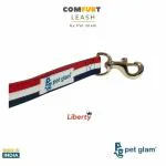 Pet Glam-Dog Leash for Large dogs-LIBERTY XL-for Big Dogs-with Padded Handle-5 Ft Long 1.5 inch Wide