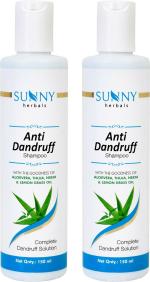 Sunny Herbals Anti Dandruff Shampoo - Pack 2 (300 ml)