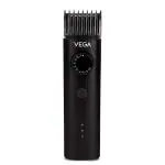 Vega VHTH-24 Stainless Steel Men X3 Beard Trimmer With Quick Charge, 90 Mins Run-Time, Waterproof For Cord And Cordless Use And 40 Length Settings, Black