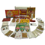 PUJAHOME 100% Pure Natural Diwali Puja Samagri Kit for Mahalakshmi Pujan | Diwali Puja Kit for Home Pujan | Poojan Kit Detailed Puja Vidhi | Diwali Pooja Kit Puja Needs (38+ Items)