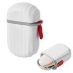 RK BROTHERS GROUP Household Culture Soap Box Travel | Soap Case with Leak Proof Lid | Travel Bar Soap Container with Drain Desi1gn for Gym Bathroom Camping Hiking Vacation