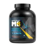 MuscleBlaze Beginner's Whey Protein, No Added Sugar, Faster Muscle Recovery & Improved Strength (Chocolate, 2 kg ,4.4 lb, 66 Servings)