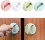 Self Adhesive Peel and Stick Plastic Handles Pull knob for Sliding Door, Drawer, Window (1PCS)