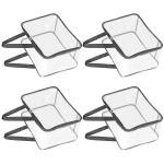 FRENYEAR Water Resistant Transparent Bag for clothes Saree Cover Bag for women Cosmetic Toiletry Household Storage Bag for Home ! Pack of 4