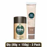 Vithoba Rootfix Toothpaste & Dant Manjan 80g + 150g Pack of 3