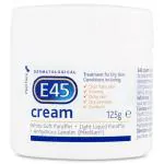 E45 Moisturising Cream 125g-Best treatment for Eczema,Dry skin,Psoriasis CANTU