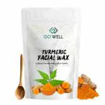 BEAUTY KINGDOM Go Well Haldi Power Wax - Herbal Hair Removal for Women |Turmeric wax powder Face, Bikini, and Underarm Waxing | Painless 5-Minute Ayurvedic Hair Remover Powder | Pack of 1