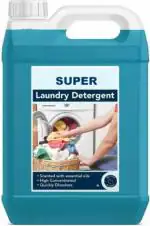 Super Liquid Detergent 5L| Laundry Wash for Professional Fabric Care| Best For Machine