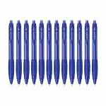 Uni-ball Click Blue Gel Pen Set (Pack of 12)