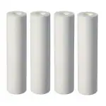 E.F.M Spun Filter Candle 10 inch /Outer Filter/Cartridge/Compatible with all domestic water purifiers pack of 4 Solid Filter Cartridge