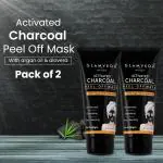 Glamveda Activated Charcoal Peel Off Mask Pack Of 2 120gm