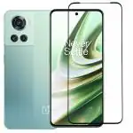 eZell OnePlus 10R 5G FULL TEMPERED GLASS 11D By cTel, Ultra clear, Zero Bubbles, Sensitive touch,9H Hardness, Anti-Scratch, Anti oil Stains & Full Glue Tempered Mobile Screen protector