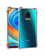 GADGETRONICS Redmi Note 9 Pro, Note 9 Pro Max and Poco M2 Pro Transparent Thermoplastic Polyurethane Shock Proof and Flexible Mobile Back Cover