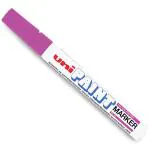 Uni-ball Permanent Paint Marker Pen, Px 20L, Pink Ink, Pack of 2