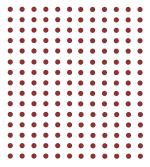 Vama Fashions Round Maroon Bindi Set Combo Bindiya tikka tika pottu tilikam tilak tikli For Women (Size 6mm,Pack of 180 Bindis)