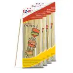 Ezee Bamboo Kebab Skewers 10 inch 90 pcs (Pack of 4)