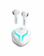 Wings Phantom 260 Earbuds with Game Mode Bluetooth Gaming Headset (White, True Wireless)
