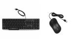 Zebronics K20 Wired Keyboard+ Comfort Optical Mouse (Black